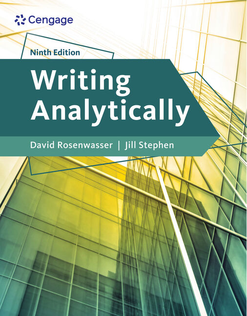 Writing Analytically - Product Details - Cengage Instructor Center
