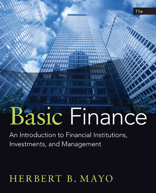 Basic Finance: An Introduction to Financial Institutions