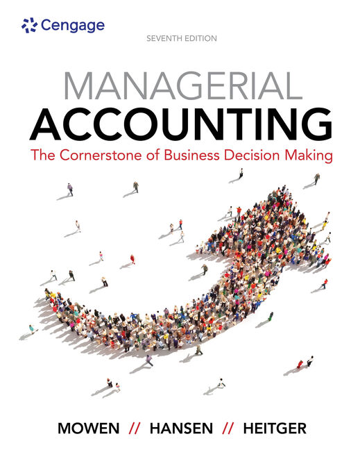 ビジネス・経済 Managerial Accounting: Decision Making.. Managerial Accounting: The Cornerstone of Business Decision Making