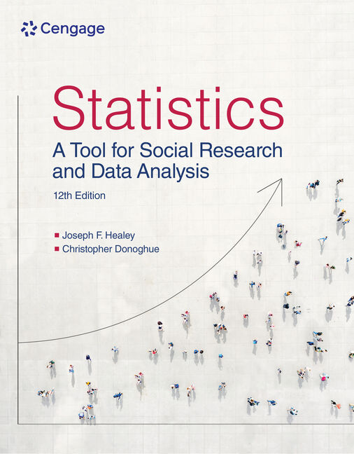 Statistics: A Tool for Social Research and Data Analysis 12th Edition (MindTap Course List) book cover